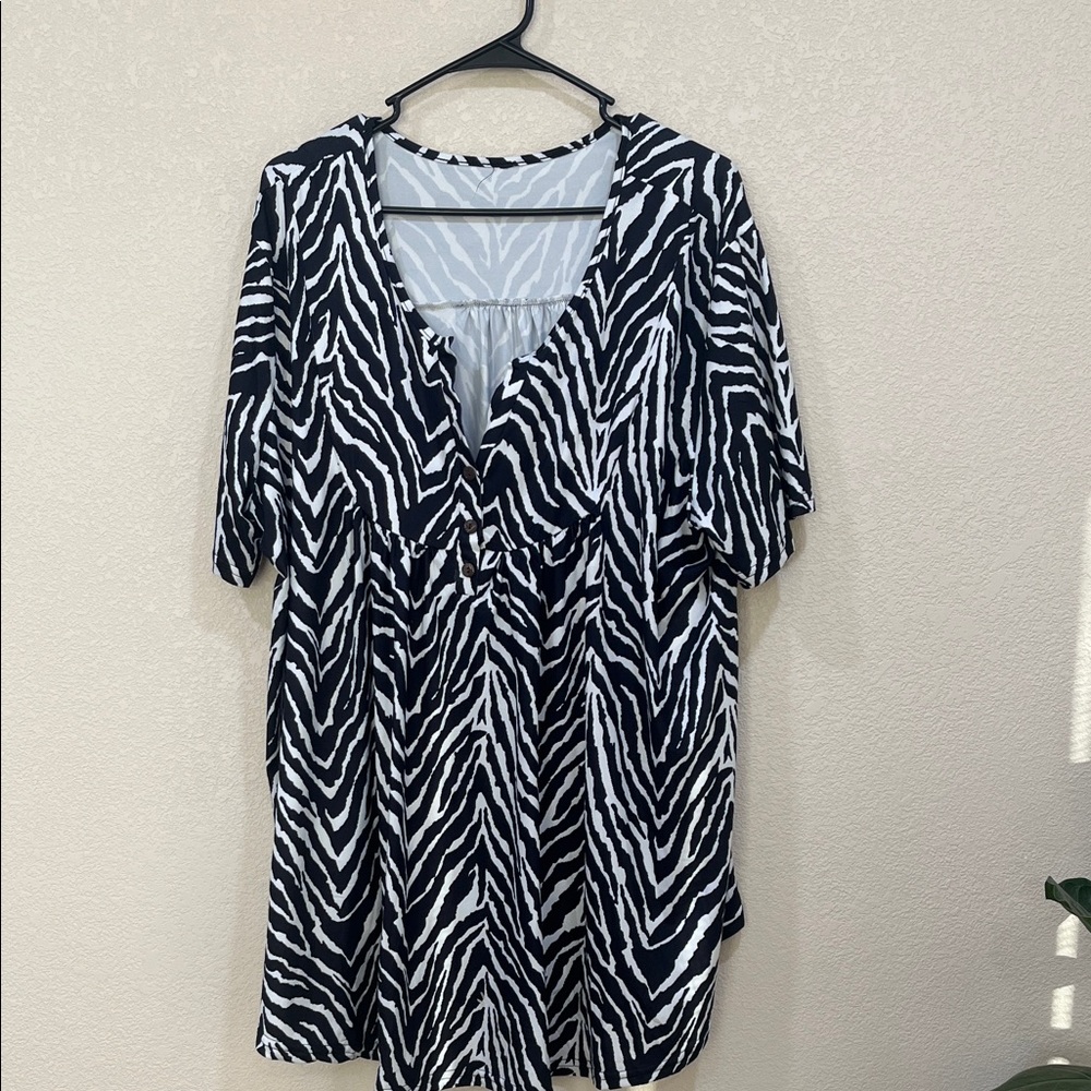 Zebra Print Dress